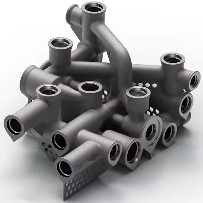 Metall-3D-Druck optimiert Flüssigkeitsverteiler
