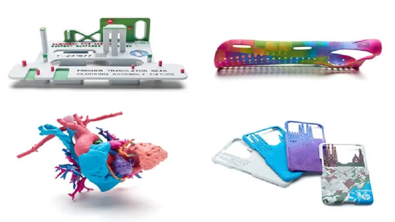 Full color 3D printing