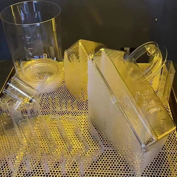 Transparente Teile sind die Perle der Hand im Bereich der 3D-Druck-Prototypen